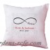 Monogramonline Inc. Personalized Infinity Love Decorative Cushion Cover MOOL1033